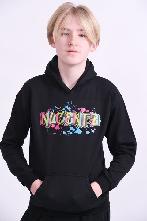Graffiti Hoodie Black (Adult)